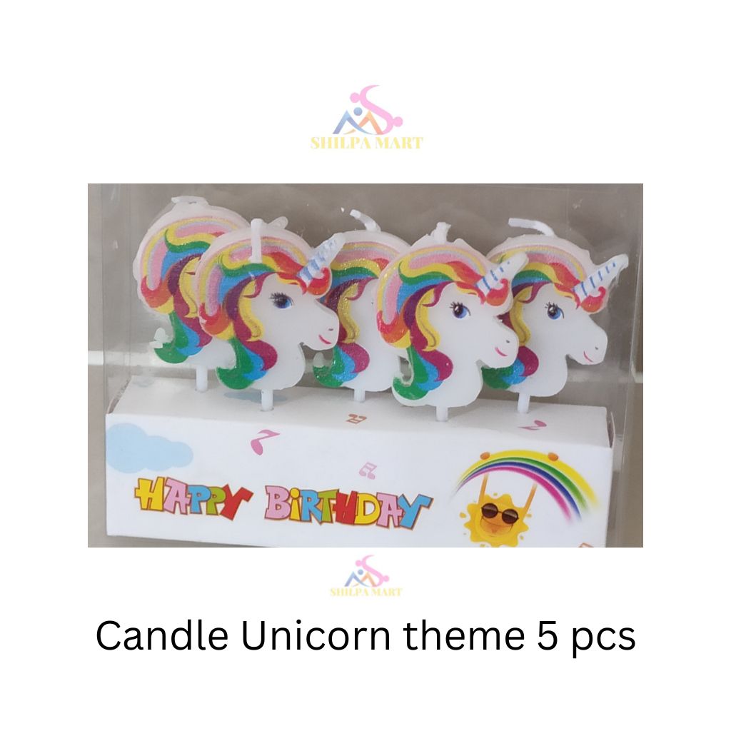 Party Propz Unicorn Theme Birthday Decorations Items Combo Kit